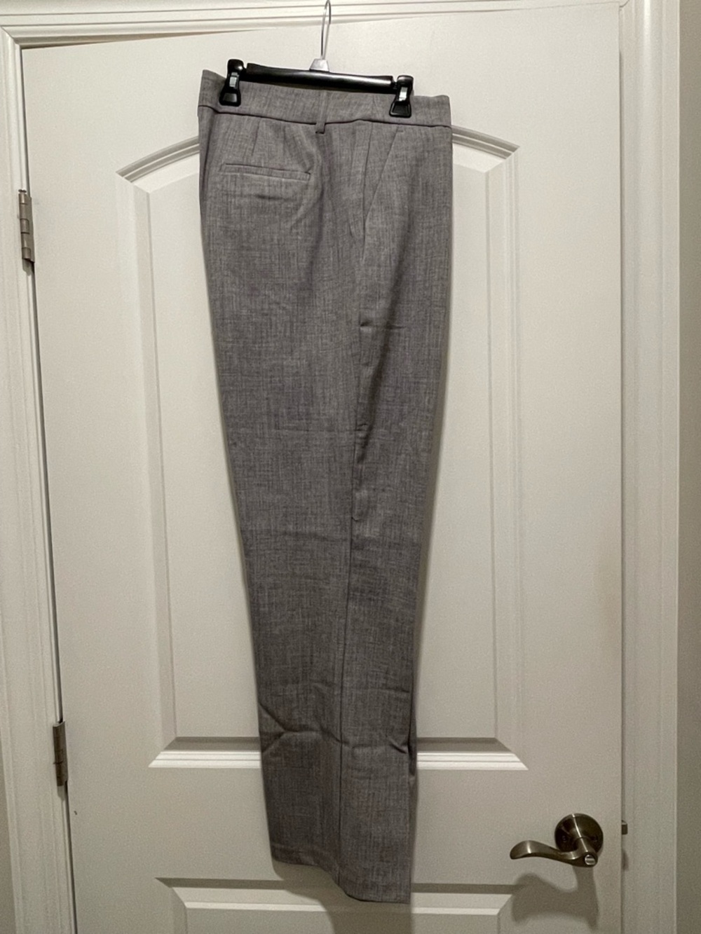 Nine West Light Gray Bootcut Dress Pants